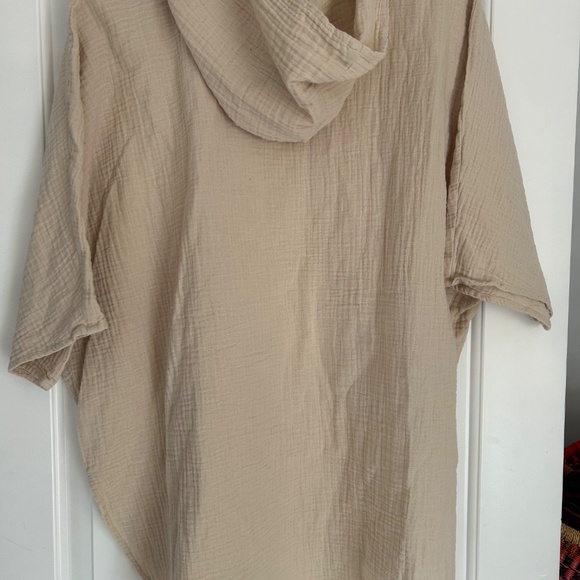 Mate the Label Hooded Gauze tunic - Picture 4 of 5